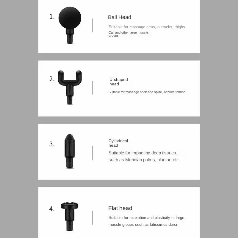 USB Mini Massage Gun Fascia Machine Muscle Relaxation Vibrating Gun